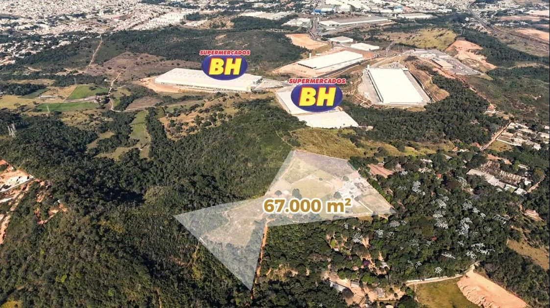 Terreno à venda, 67000 m² por R$ 8.650.000,00 - Chácaras Campestre - Contagem/MG